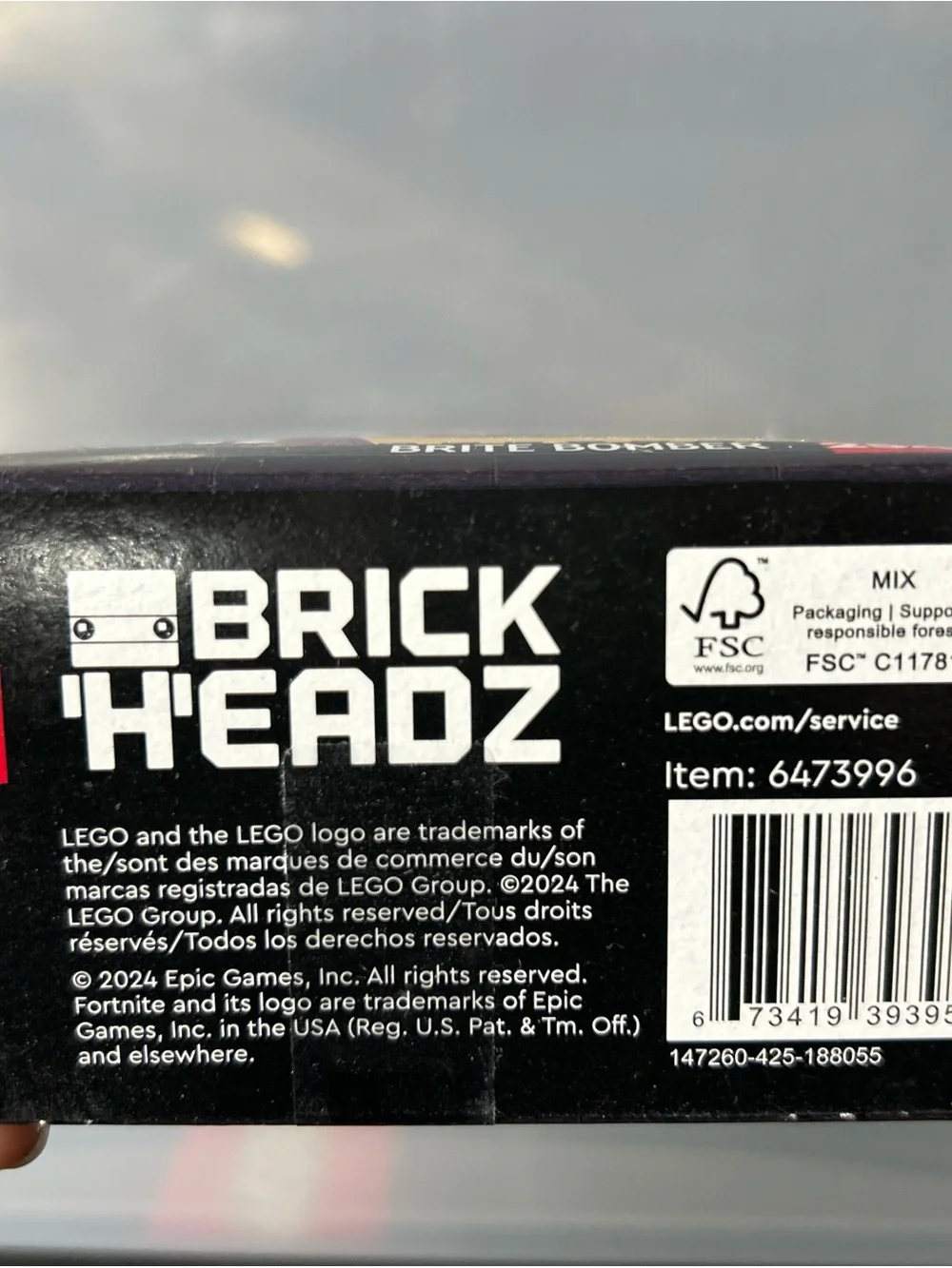 Lego BrickHeadz Fortnite Brite Bomber (40728)